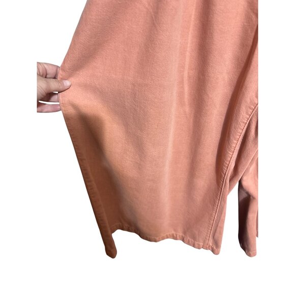 Pilcro Womens Wide-Leg Culottes XL Peach Denim - Picture 3 of 5